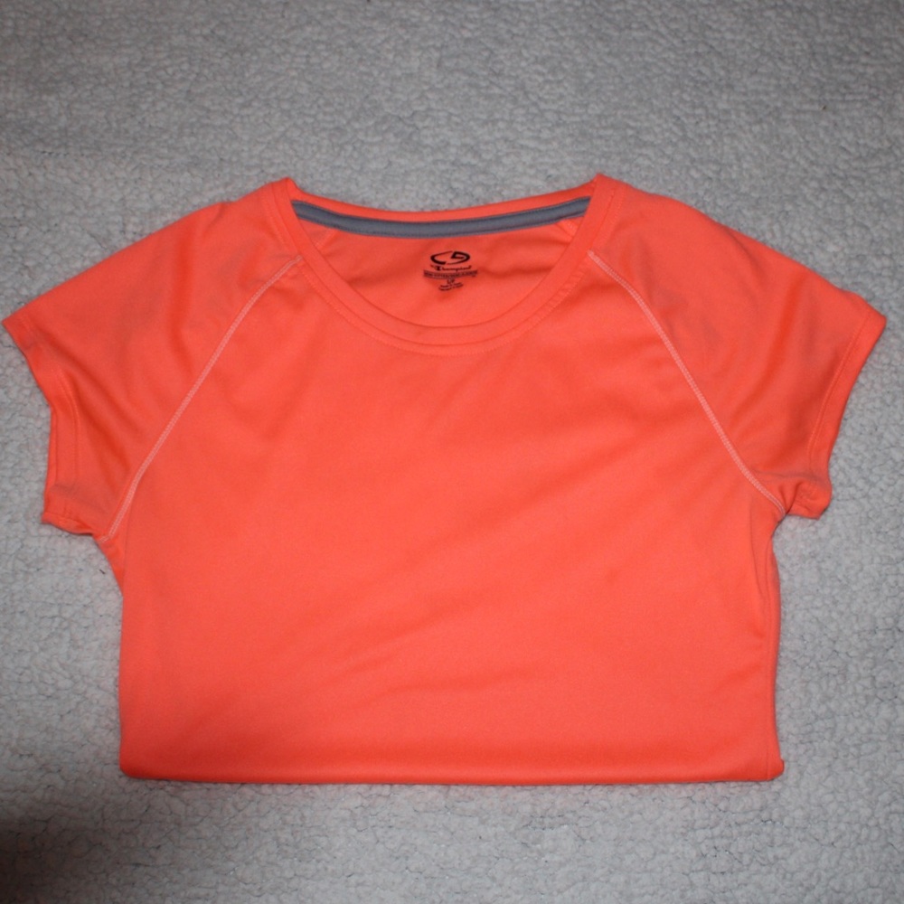 CHAMPION semi-fitted peach shirt